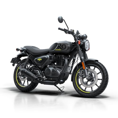 Image of Royal Enfield Hunter 350 with Disc & Alloy Wheels Motorcycle (Graphite Grey) Booking for Ex-Showroom Price