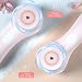 Liberex Cepillo Limpiador Facial - Portátil Recargable con 2 Cabezales Giratorios y...