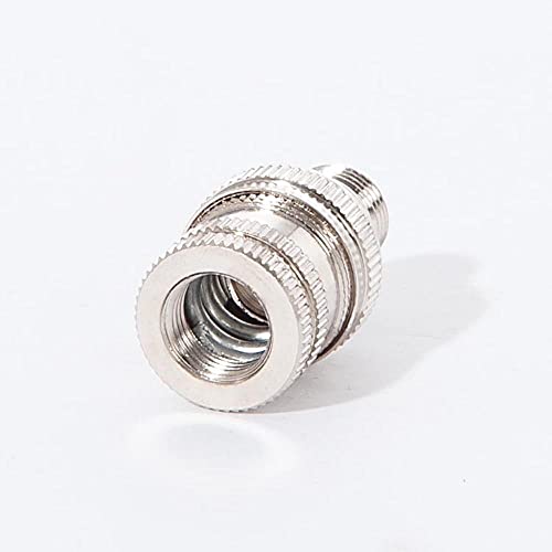 Image of B&P Lamp Knurled Ball Lamp Swivel, Nickel Plated