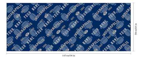 indianapolis custom personalized gift wrapping paperindianapolis packaging paperindianapolis sports decorationwrap gift to make the gift look more beautifulclassic gifts of sports fans