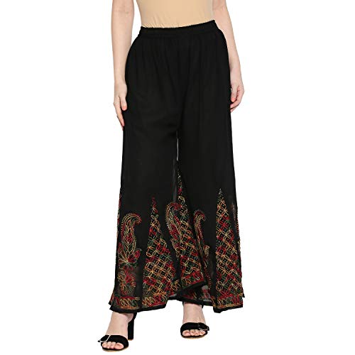Image of Indiankala4U Lucknow Chikankari Hand Embroidered Kurta and Palazzo sets for Women Georgette