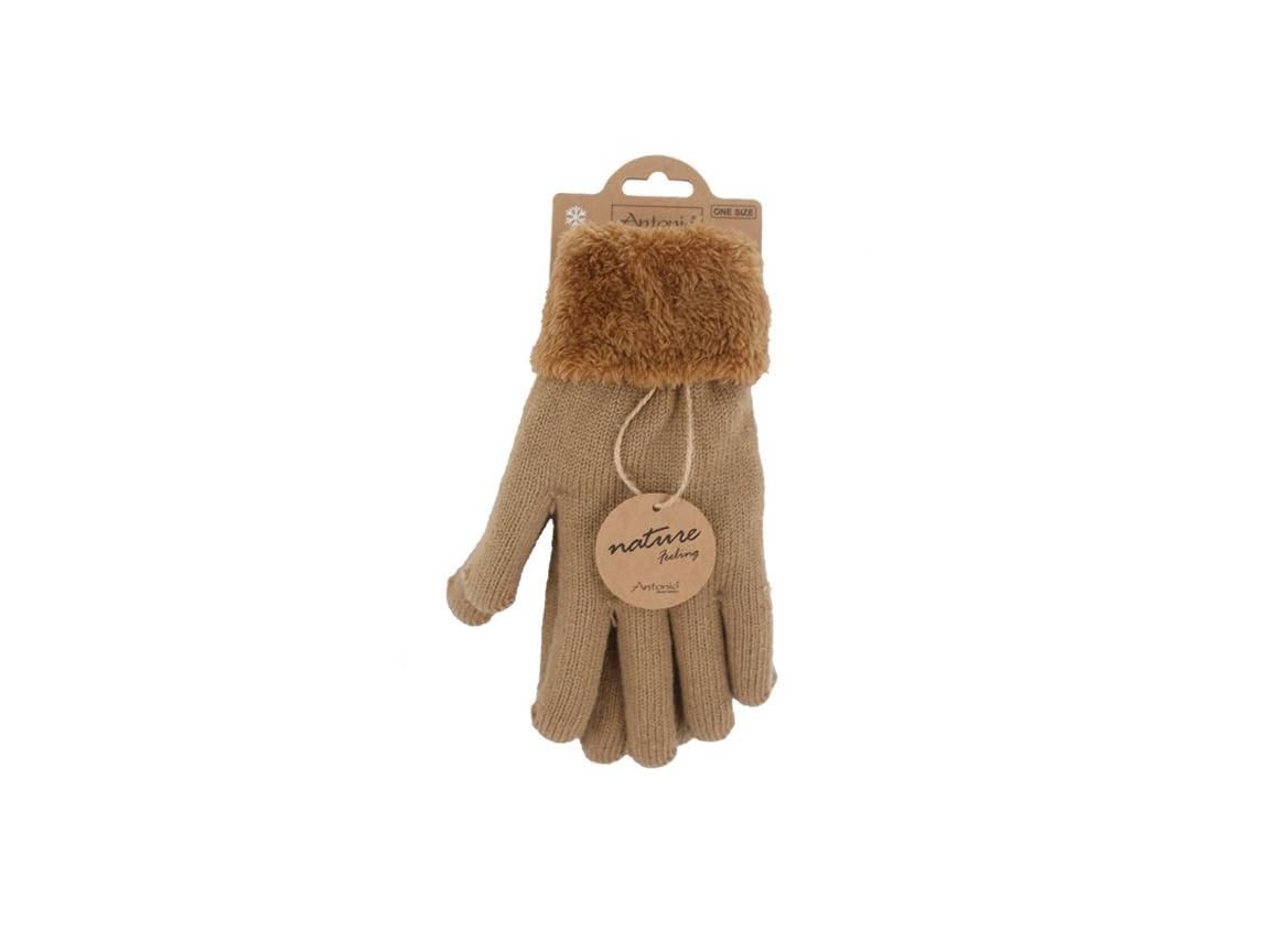 antonio world fashion handschuhe Women's Super Soft Teddy Gloves Inner Winter Taupe, One Size category : apparel Warranty:2 Year Warranty - $89 The Half Gear And