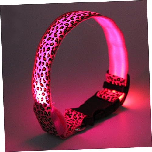 CIYODO Coleira De Cachorro Iluminada Coleira De Cachorro Ajustável Coleira De Cachorro LED Colar De