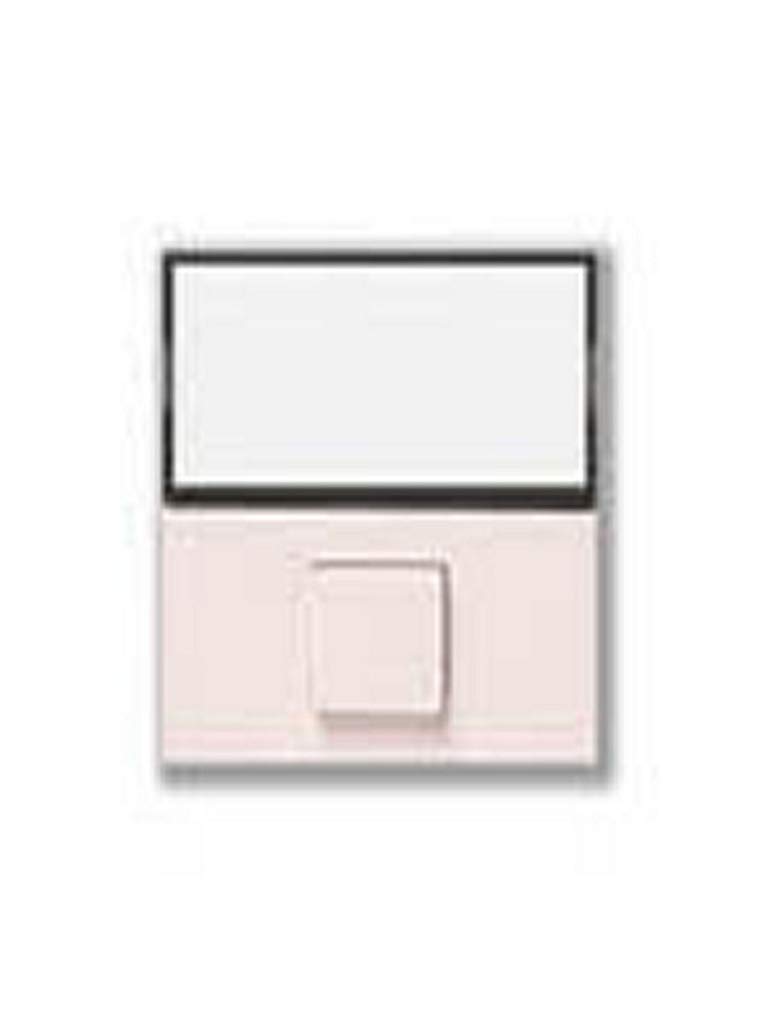 PULSANTE CON TARGHETTA PORTANOME ILLUMINABILE