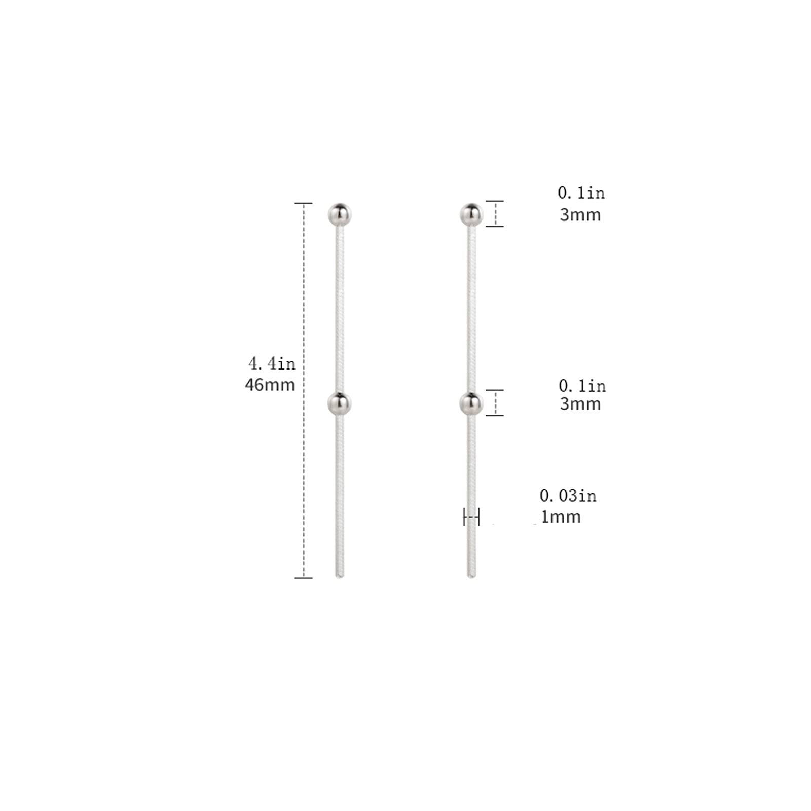 WBDWWTD Pendientes Pendientes de Plata de Ley 925 con Borla de Plata y Estrella, Pendientes Largos con Colgante, Borla para Mujer y niña, Pendientes de Cadena de Bolas Lindos, Pendientes para Mujer