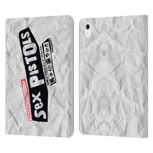Sex Pistols Filthy Lucre étui portefeuille cuir Apple iPad Air 11 2022 2024