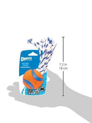 Image of Chuckit! Ultra Toss Dog Toy, Medium Indoor and Outdoor Dog Toy for Dogs 20-60 Pounds