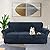 ZNSAYOTX Luxury Velvet Couch Cover 4 Piece (72"-92") Stretch Sofa Covers for 3 Cushion Couch Thick Soft Sofa Slipcover with Non Slip Strap, Dog Pet Friendly Nice Furniture Protector (Navy Blue)