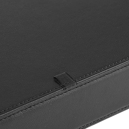 Tissting Auto Tissue Holder, PU Leather Universal Tissue Box Car Accessory with Anti-Slip Design for Cars, Boats, and RVs