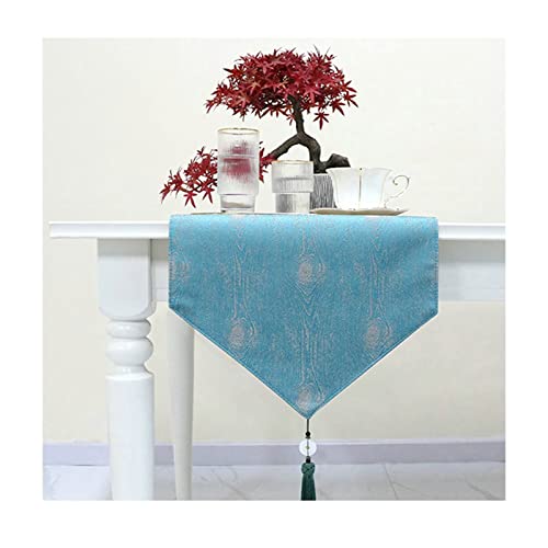 Chemin de table de Noël style bois pour décoration de table de fête conviviale