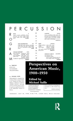 Perspectives on American Music, 1900-1950 (Essays in American Music)