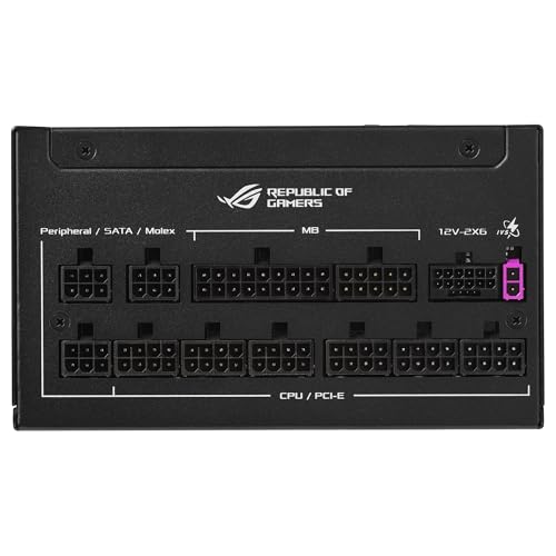 ASUS ROG Strix - 1200W Platinum, Alimentation modulaire, Noir - 17