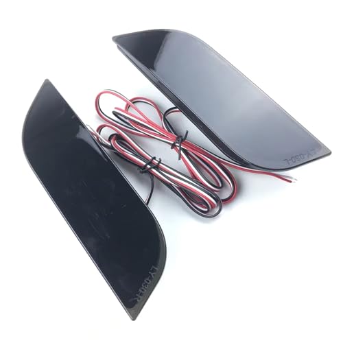 �ԗ����A���t���N�^�[ Compatible With Subaru For Legacy 2009-2014 For Impreza For WRX 2007-2024 �����ԕ��i���A�o���p�[���t���N�^�[�e�[���u���[�L���C�g�ƌ݊�������(�u���b�N)