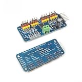 I2C Carte de commande de moteur PCA9685 16 canaux pour projets de robotique avec options d...