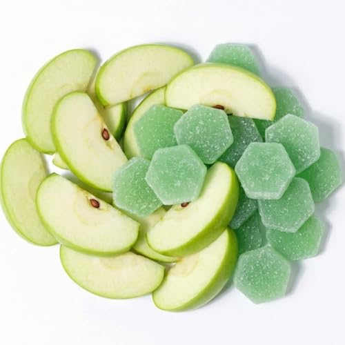 Image of Create Creatine Monohydrate Gummies for Men & Women, Boost Focus, Strength, and Endurance, Anti-Melting Formula, Vegan, Gluten-Free, Non-GMO, 1.5g of Creatine per Gummy (Sour Green Apple)