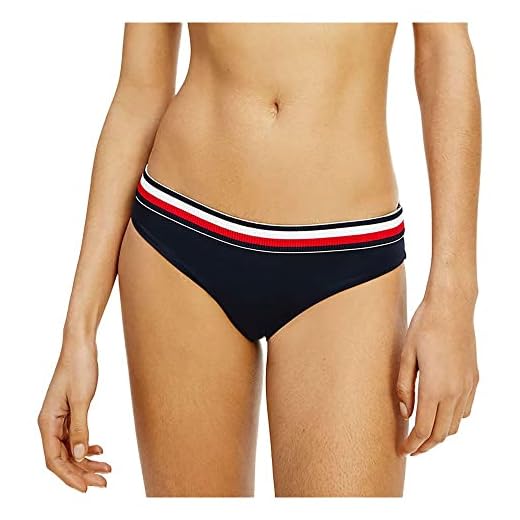Tommy Hilfiger Damen 1 Bikini-Unterteil, Desert Sky, L
