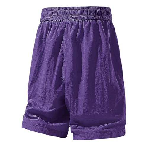 Short confortable cordon taille élastique contre la chaleur