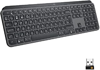 Logitech MX Keys 920-009413 Klawiatura, Szary