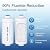 FACHIOO Gravity-Fed Water Filter System, NSF/ANSI 42&372 Standard, 3.25G Stainless-Steel Countertop System with 2 Black Elements, 2 Fluoride, Metal Water Level Spigot, Reduces Fluoride and Chlorine
