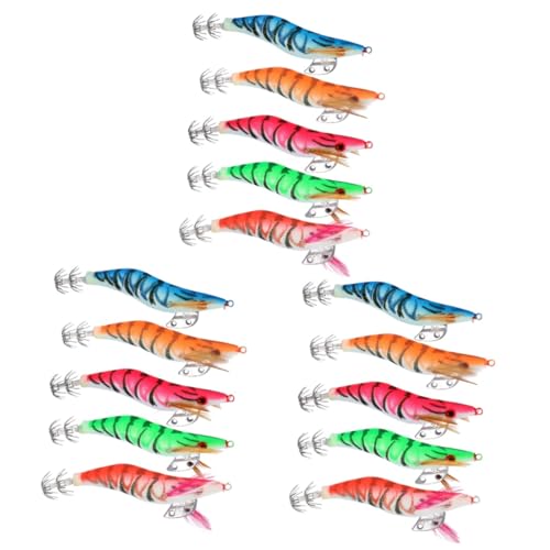 Leurres de lumineux simulés crevette pour repérer les poissons dans l'obscurité