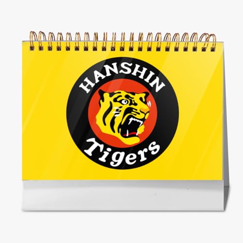 2026年 卓上カレンダー 阪神タイガース タイガー 野球応援 デスクトップ カレンダー 小型 月間 書き込み 計画整理用 おしゃれ 記念品 プレゼント 2025年9月?2026年12月
