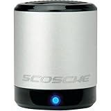 Scosche PMSSR boomCAN 3.5mm Aux Portable Speaker (Silver)