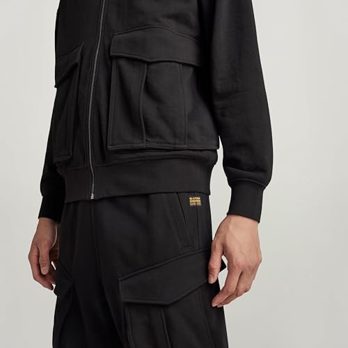 G-Star Hommes Rovic Zip Sweater molleton ample à col zippé protecteur