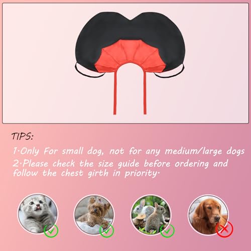 Disfraz de Vampiro para Gato y Perro Pequeño miniatura 3