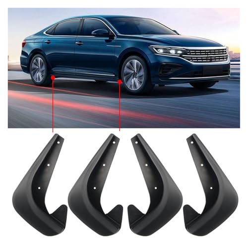 Garde-boue de voiture modification résistant aux chocs pack complet 4 pièces