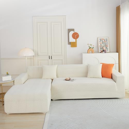 Protège canapé imperméable jacquard fini les griffures et taches de sofa