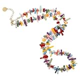 Design baroque unique : démarquez-vous avec ce collier baroque finement travaillé qui met en valeur votre sens unique de la mode. bijou de plage pour femme, collier coloré