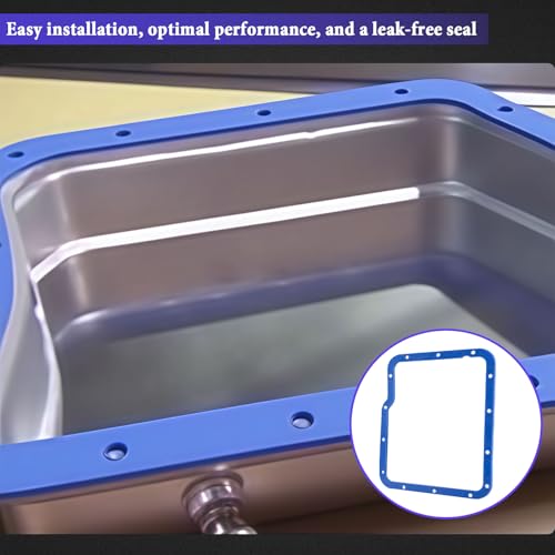 Image of 93100 Transmission Oil Pan Gaske for Powerglide | High Durometer Vulcanized Rubber Molded Over Steel Trans Gasket, No Sealant Needed
