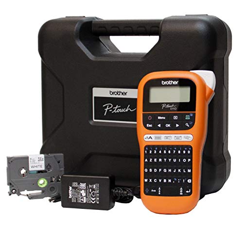 Brother PT-E110VP Etiqueteuse avec Clavier Numérique et Mallette - 4