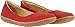 El Naturalista Women's Coral Closed Toe Ballet Flats, Red (Tibet Tibet), 6.5 UK