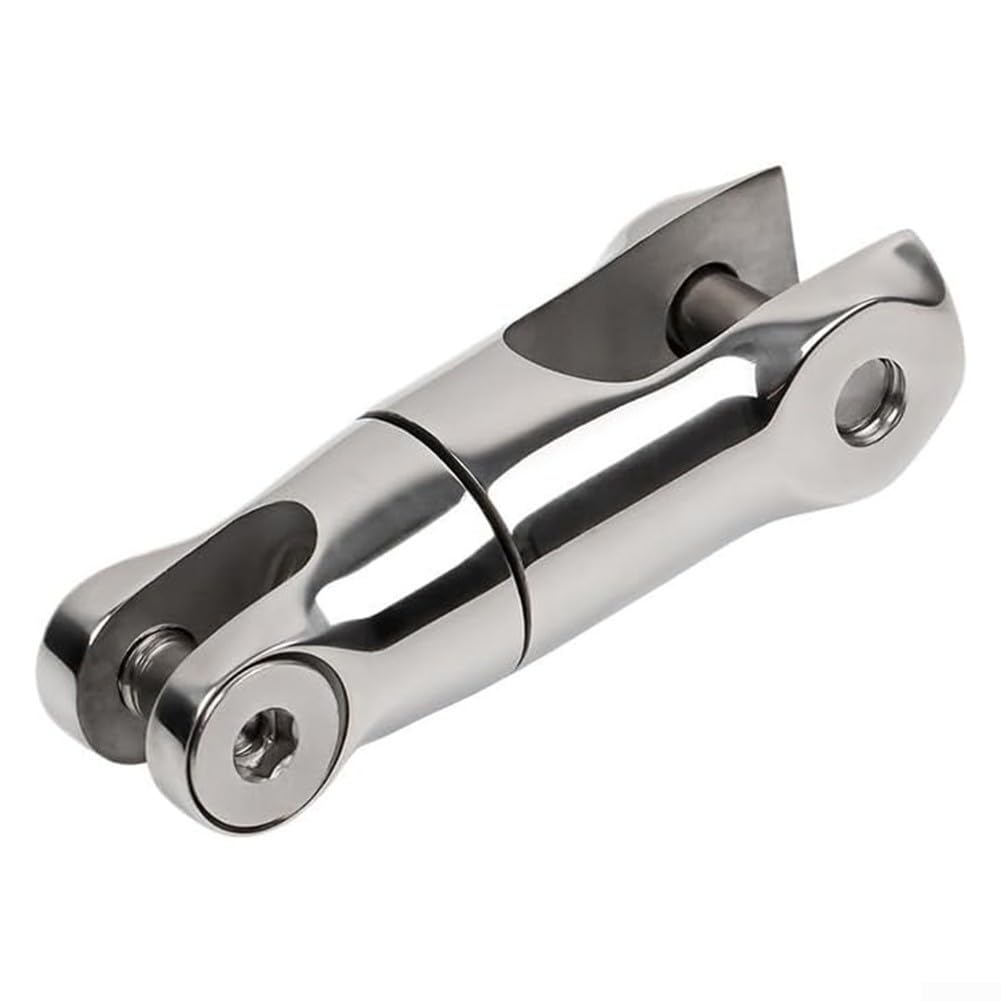 Marine Grade 316 Stainless Steel Anchor Chain Swivel Connector Boat Hardware Link for 6-8mm 10-12mm Chains(10-12mm)