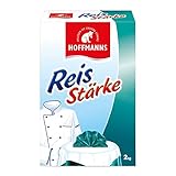 hoffmanns stärke Nachhaltig und mild: Hoffmanns Wäschesteife aus 100 % natürlicher Reis-Stärke - besonders ergiebig, sparsam im Verbrauch - für Weiß- und Buntwäsche geeignet