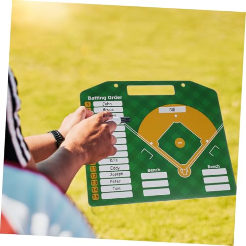 Tableau portable baseball en PVC pour expliquer les tactiques - 6