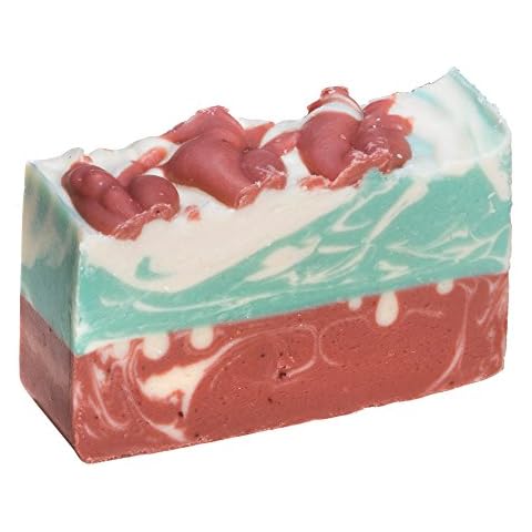 Goat Milk Red Rose Soap (4Oz) – Goat Milk Handmade Soap Bar with Rose Essential Oils - Organic and All-Natural – by Falls River Soap Company Cover