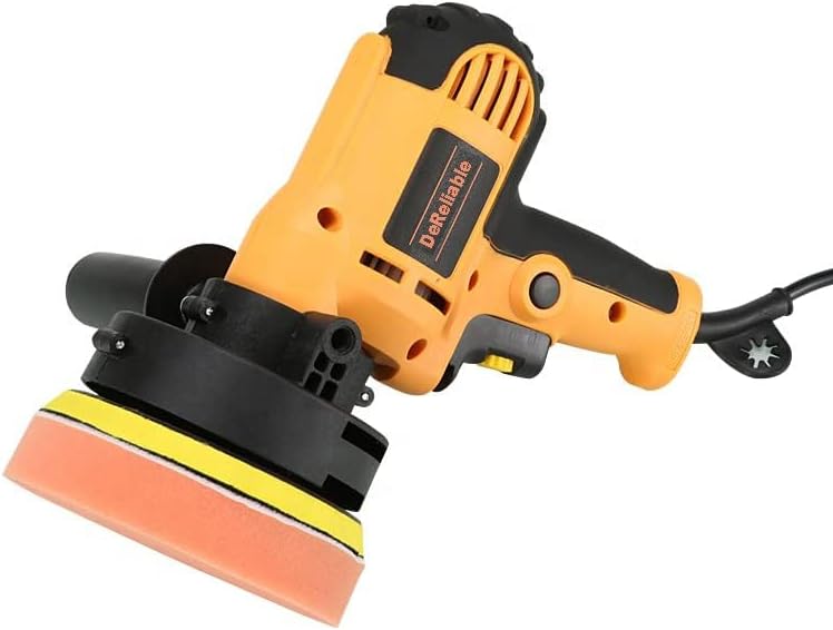 700W, Wheel Diameter 125Mm, Electric Car Polisher Variable Speed, No Load Speed 600-2800Rpm.Vertical