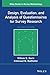 Design, Evaluation, and Analysis of Questionnaires for Survey Research, 2nd Edition (Wiley Series in Survey Methodology)