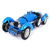 ◆ 1934 Das Modellauto Bugatti TYPE59 kann zur Sammlung oder als Geschenk für Freunde oder Familie verwendet werden. Es kann auch für die Dekoration von zu Hause oder im Auto verwendet werden.