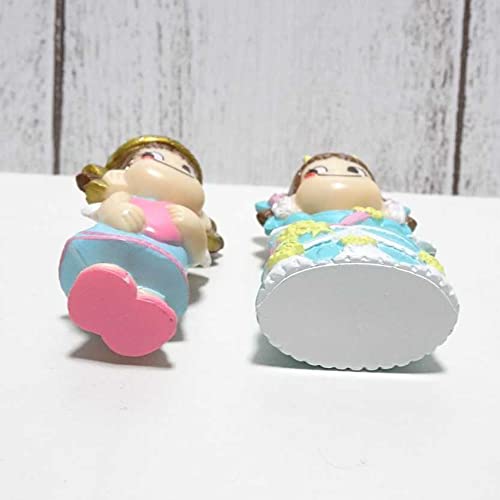 Amazon.co.jp: 1371 2点セット ペコちゃん チャーム 約4.8cm