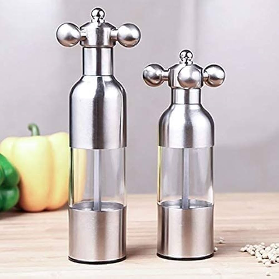Amazon｜ソルトアンドペッパーミルグラインダー、手動調節可能