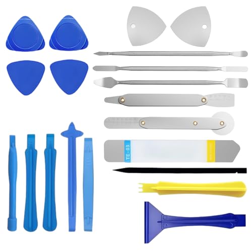 20 Stück Handy Reparatur Werkzeug Set,Ultradünn Spudger,Handy Reparatur Hebelwerkzeug,Metall Für