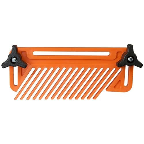 Tischsägen Doppel Federbrett, 2 Stk Einstellbar Druckkamm, Holzbearbeitung Sicherheit Featherboard, Frästisch-Tischzubehör für Frästische und Tischkreissägen