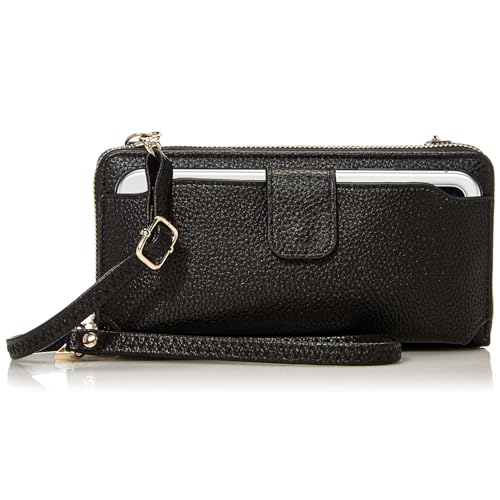 Wristlet Wallet with Cell Phone Holder Crossbody Bags Purse for Women