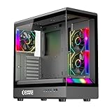 REFROIDISSEMENT ARGB PRÊT À L’EMPLOI : 3 ventilateurs ARGB préinstallés et HUB PWM inclus pour une gestion optimale du flux d'air et de l'éclairage