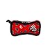 TUFFY Junior Bone, Durable Dog Toy (Red Paw, Bone2)