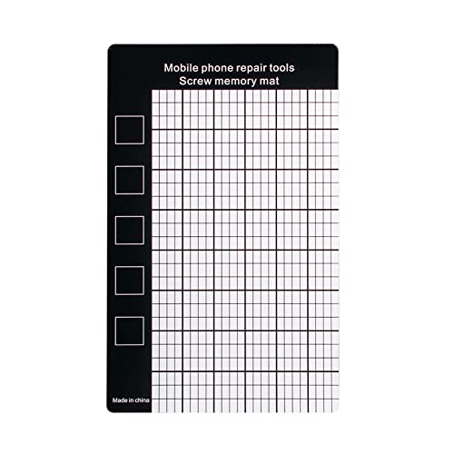 Tappetino Magnetico Antiscivolo Riparazione Vite Tappetino Magnetico Con Griglia Di Scala Per Telefono Tablet Computer Portatile Strumenti Riparazione Accessori