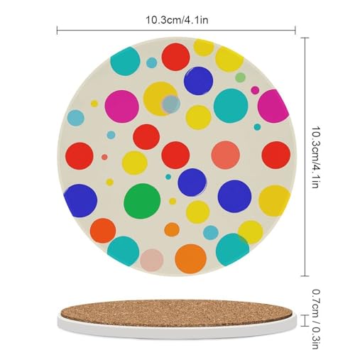 Dessous de verre absorbants pour protection de table contre l'eau - 3